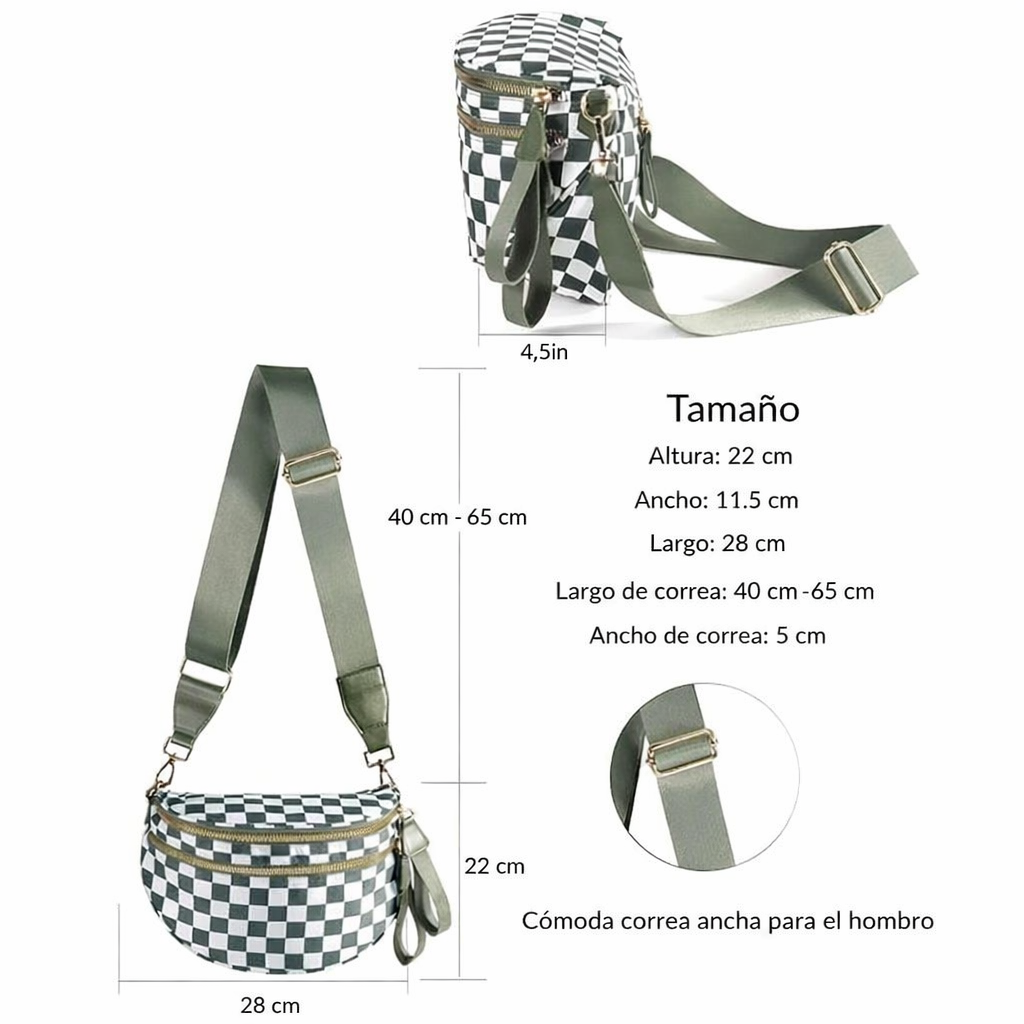 GoFree - Bolso riñonera más espaciosa