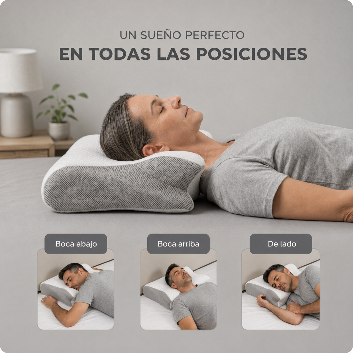 OrthoSleep™ – Almohada Cervical
