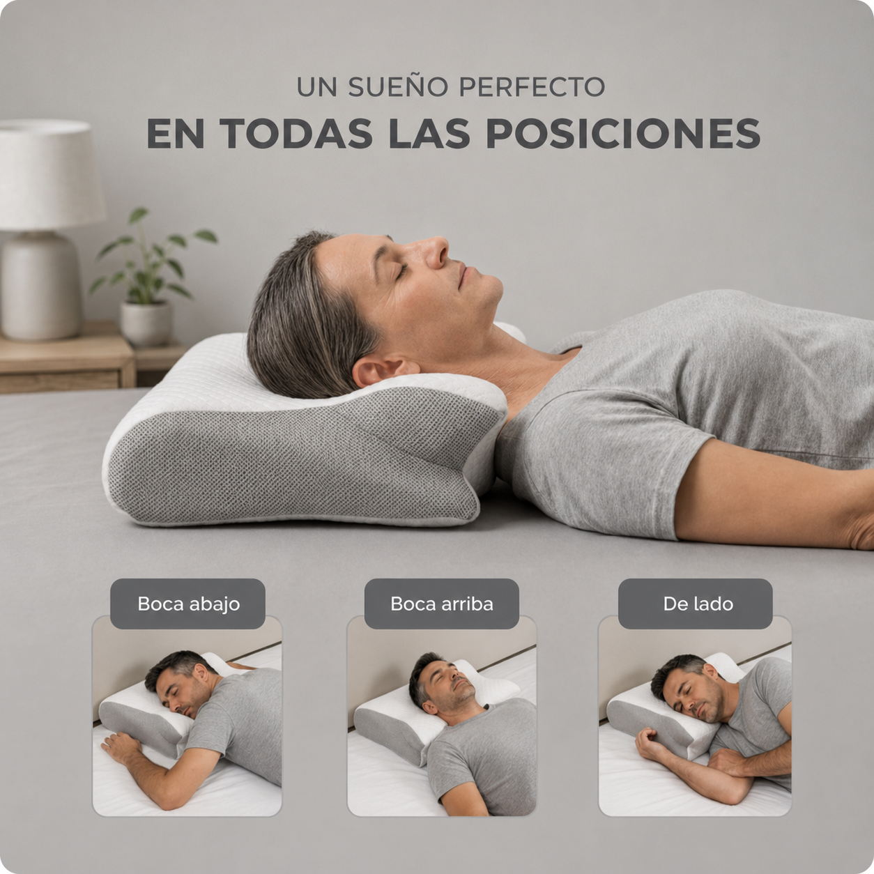 OrthoSleep™ – Almohada Cervical