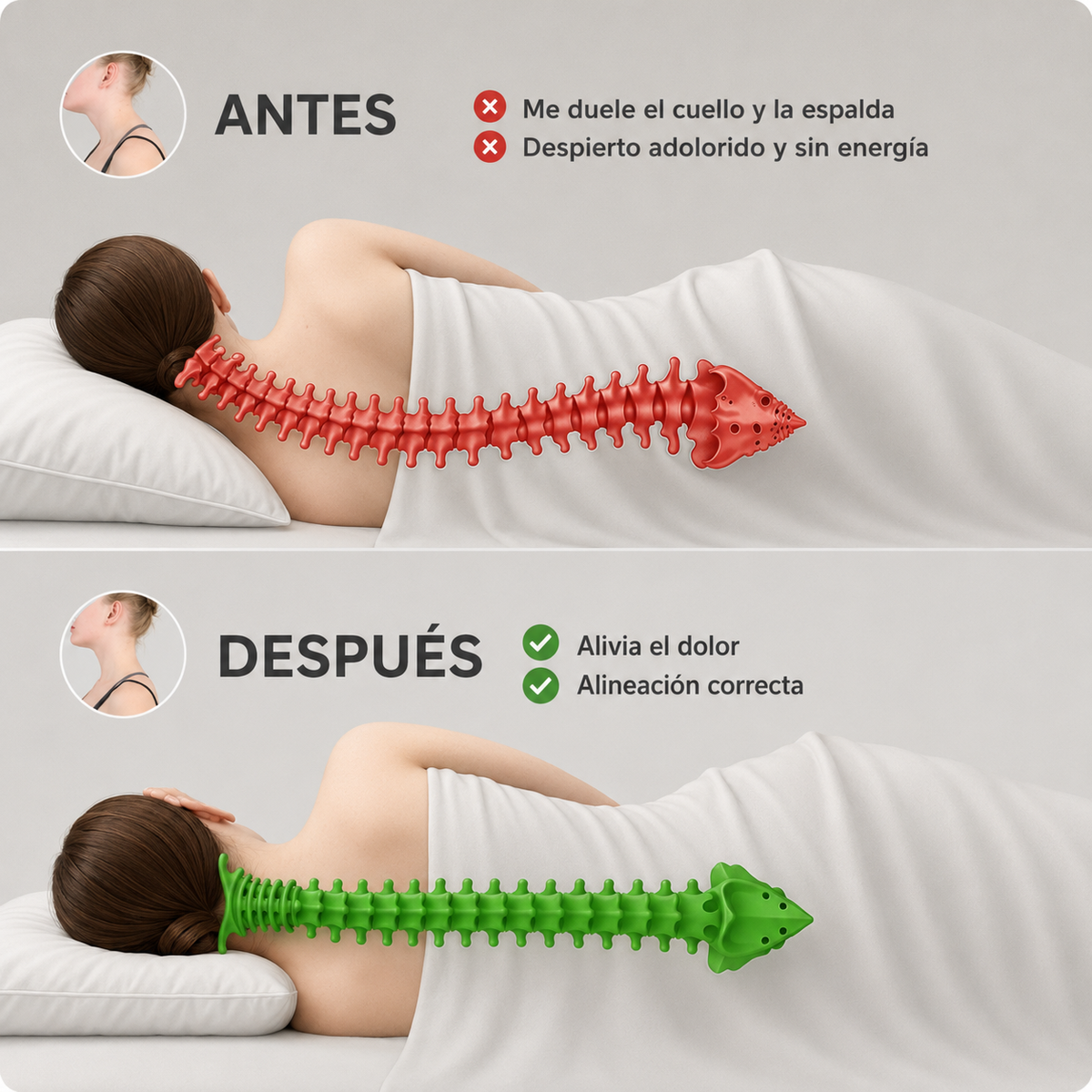 OrthoSleep™ – Almohada Cervical