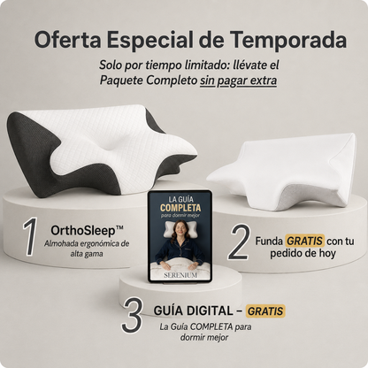 OrthoSleep™ – Almohada Cervical