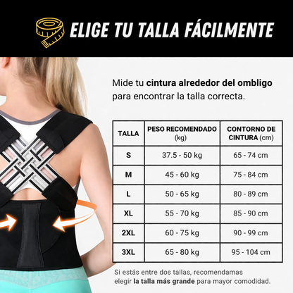 Faja Lumbar Unisex | Ajustable