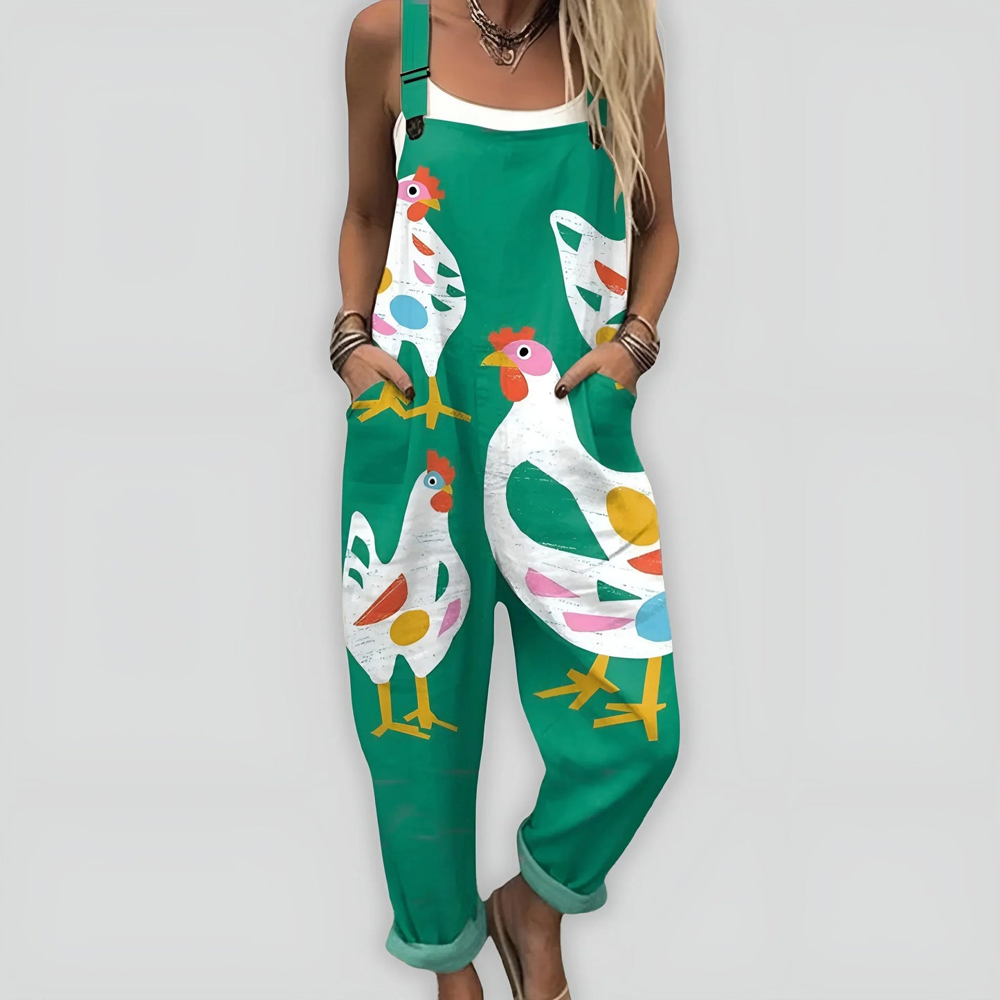 Faye™: un mono cómodo y elegante de corte holgado