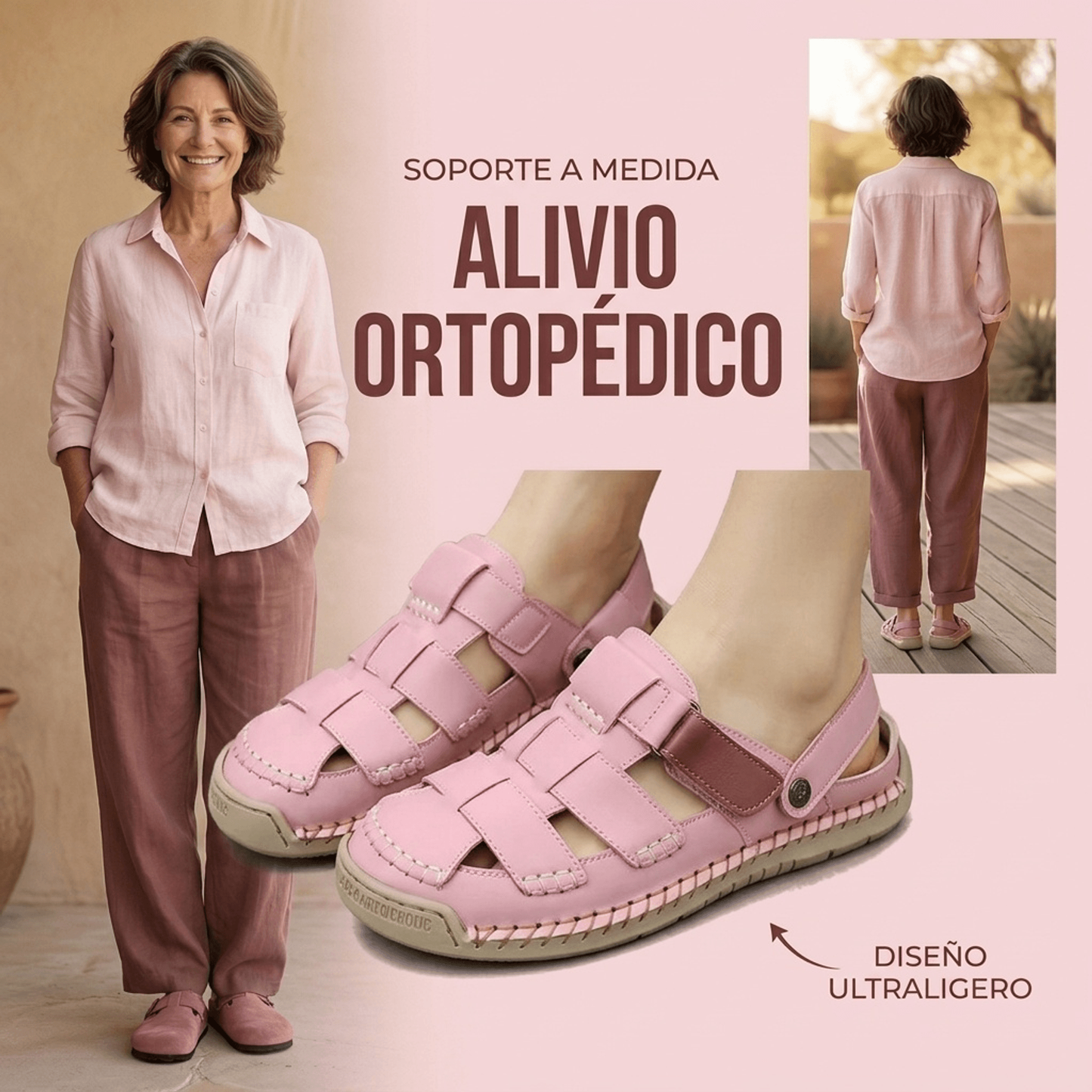 Elina – Sandalias Ortopédicas