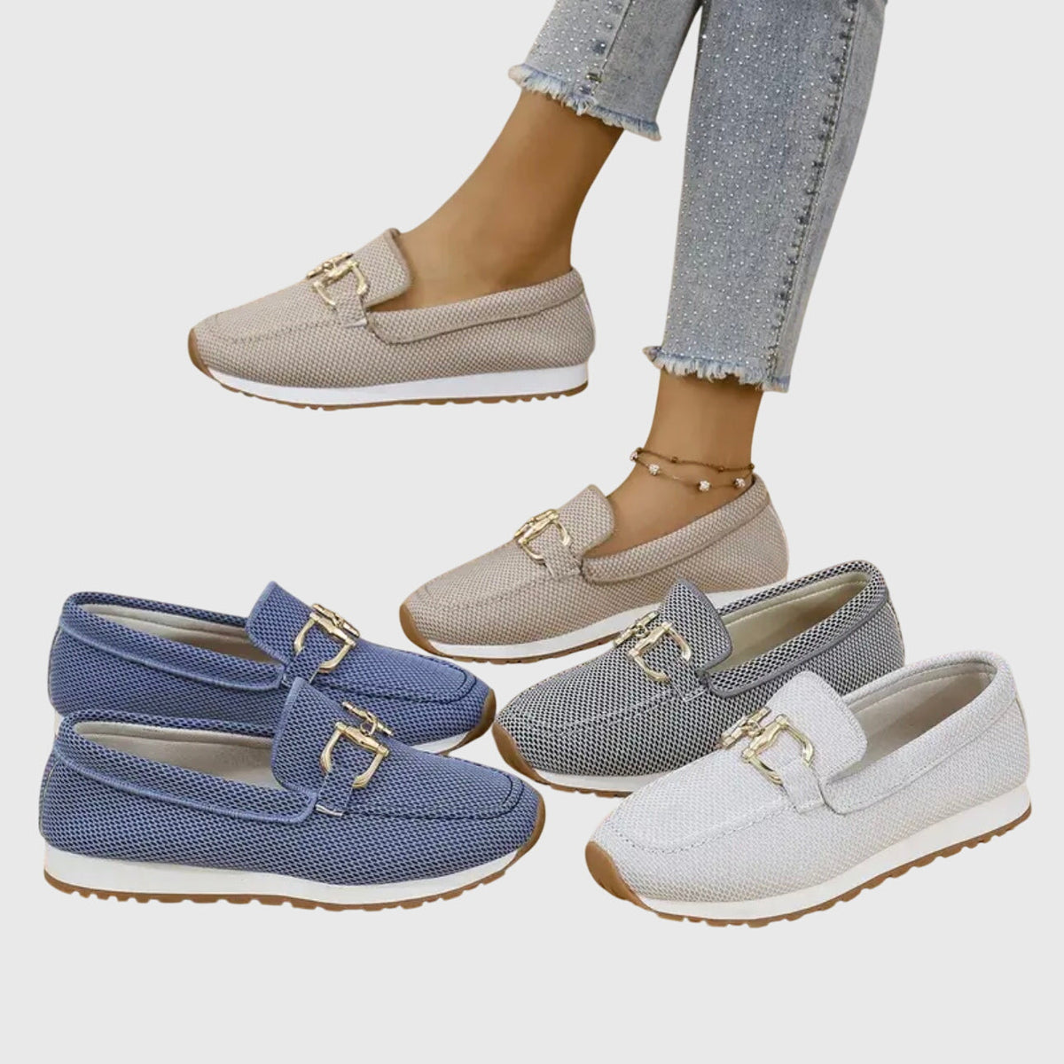 Loida™ - Mocasines deportivos ortopédicos